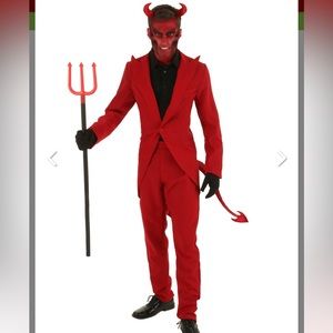 Men's devil suit